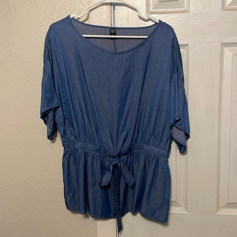 Blue Jean pattern women’s top